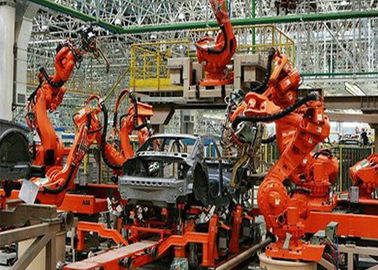 الصين خط إنتاج اللحام الآلي الكامل الصناعي PLC Control لصناعة السيارات مصنع