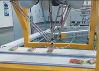 الصين التقاط / التعبئة الصناعية دلتا ذراع الروبوت مع التحكم مبرمجة PLC الشركة