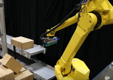 الصين روبوت Palletizing النظام / التلقائي Palletizer آلة لتكديس ورقة المواد مصنع