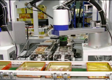 الصين دلتا Parallel لينك روبوت لصناعة السيارات / بسكويت القمر كعكة فرز التعبئة عالية الفعالية مصنع